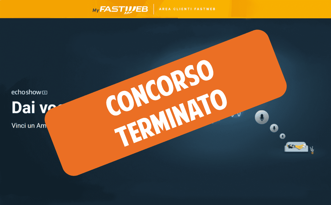 Concorso Fastweb live Fast Aprile