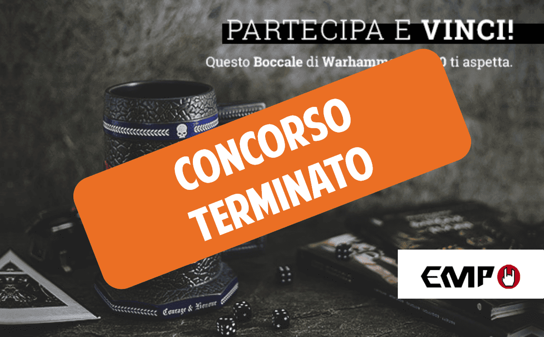 Concorso a premi gratuito EMP Boccale di Warhammer 40,000