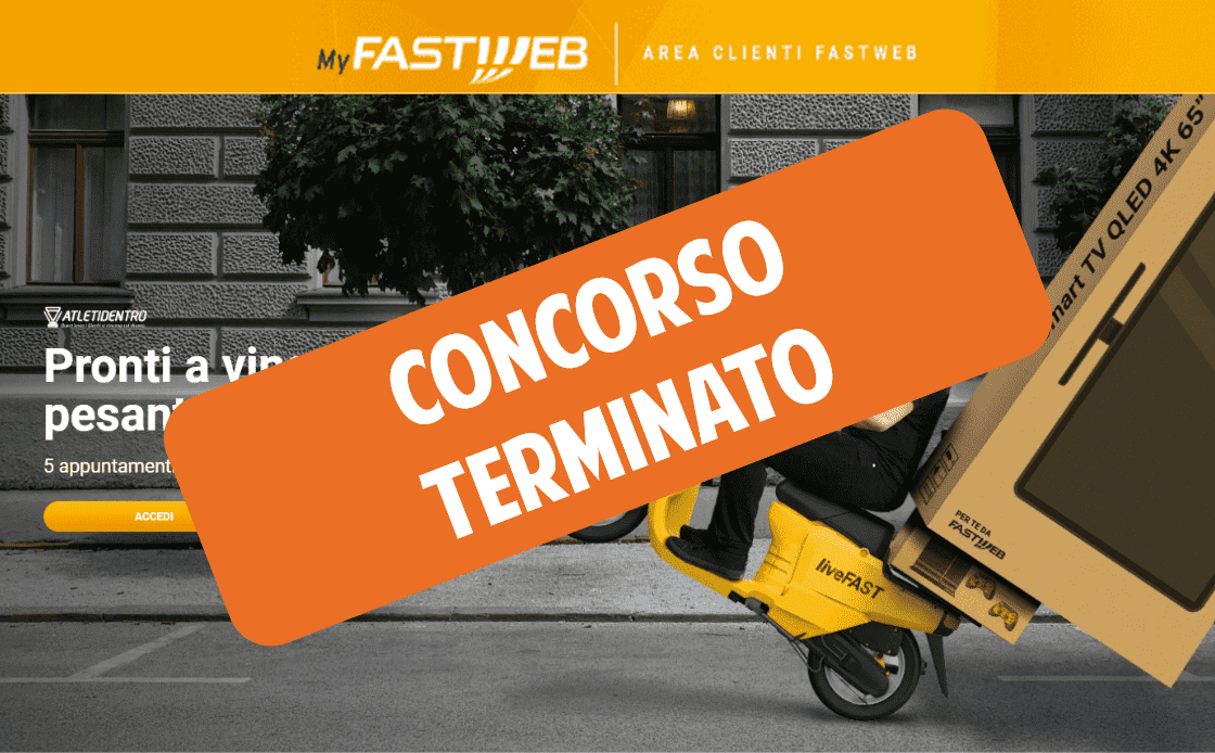 Concorso Fastweb Atleti dentro