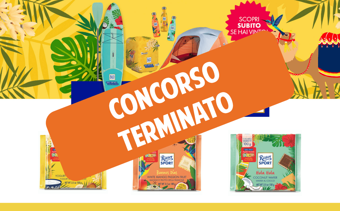 Concorso Gusta e Vinci Ritter Sport