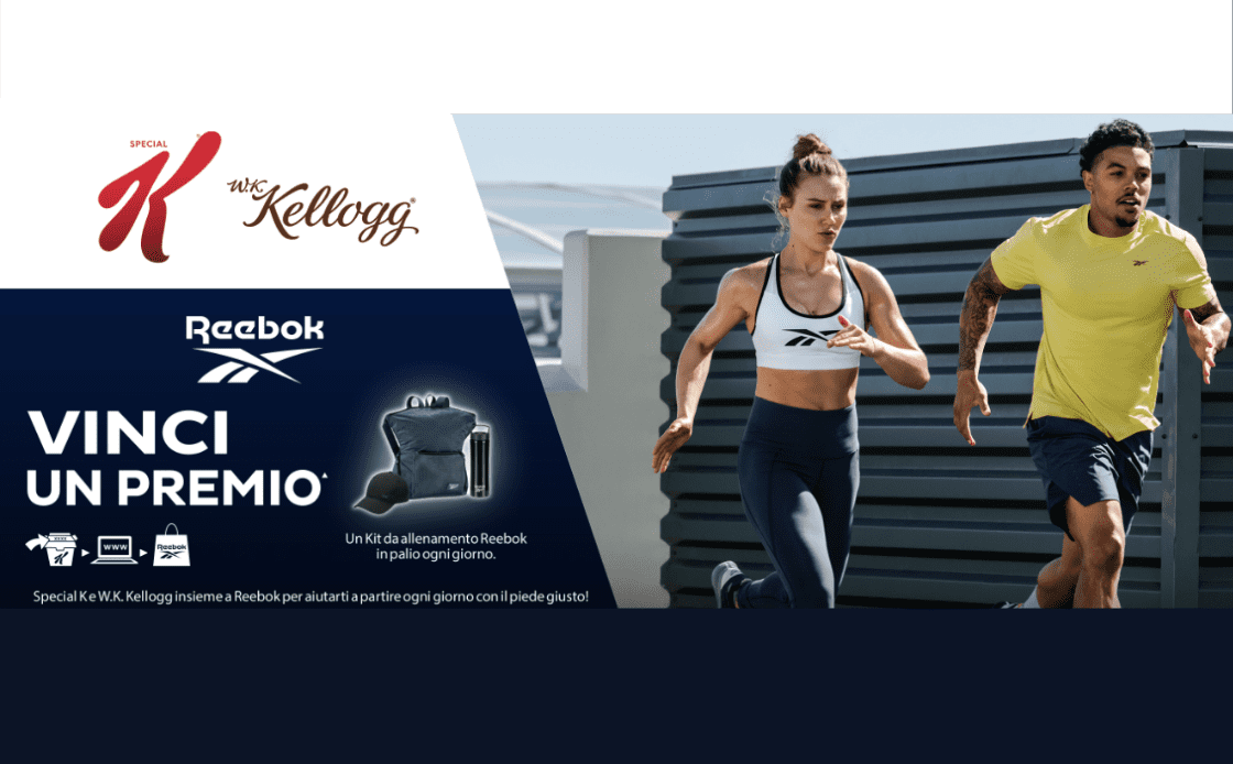 Concorso Kellogg's Reebok 2021