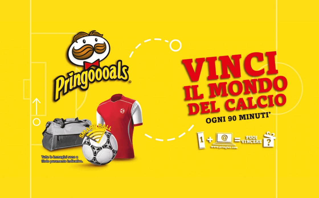Concorso Pringles Vinci il mondo del calcio!
