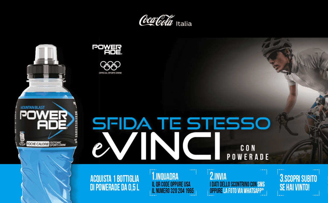 Concorso Powerade Sfida te stesso e vinci