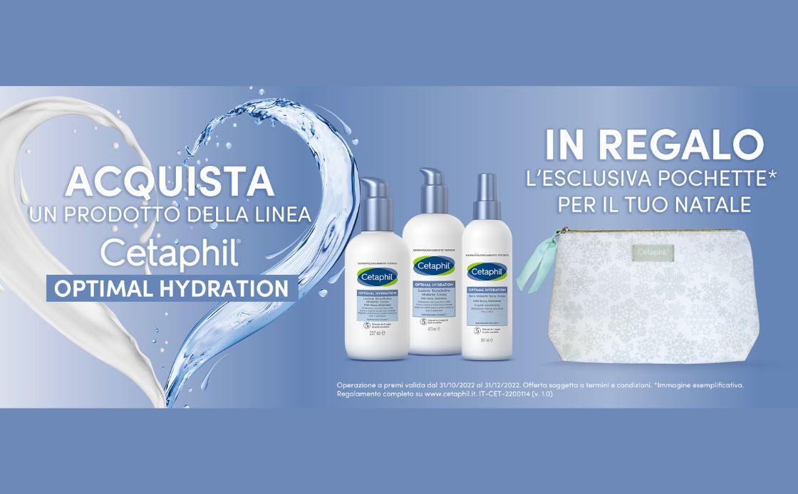 Operazione a premi Cetaphil optimal hydratation pochette