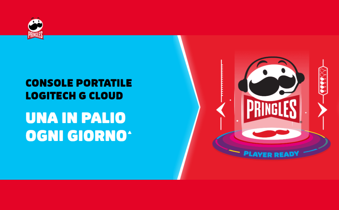 Concorso Pringles gaming 2024 vinci console logitech