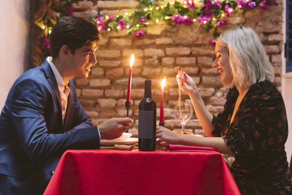 cena al ristorante san valentino