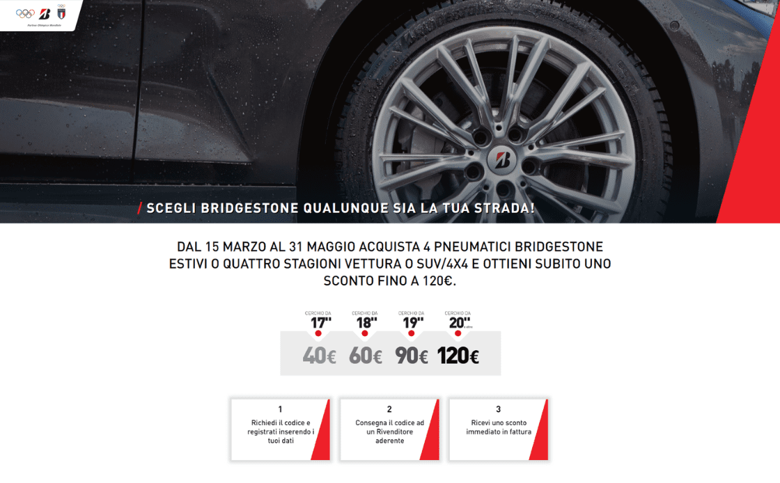 Promozione Bridgestone