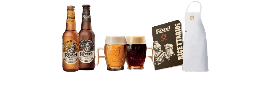 Concorso Birra KOZEL SFIDA DI GUSTO premi in palio