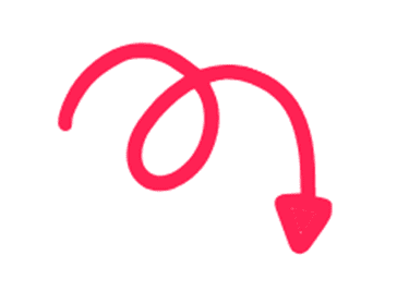 freccia rosa che indica verso il basso