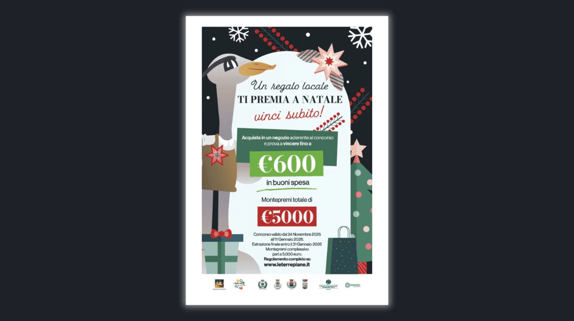 UN REGALO LOCALE TI PREMIA A NATALE - EDIZIONE 2025