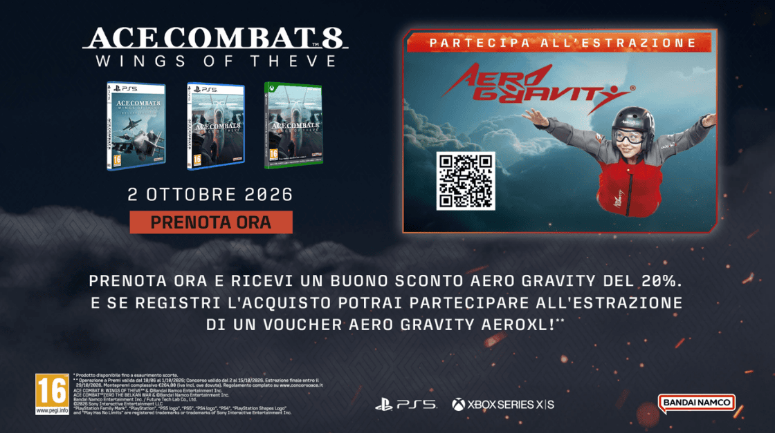 VINCI CON ACE COMBAT 8 WING OF THEVE
