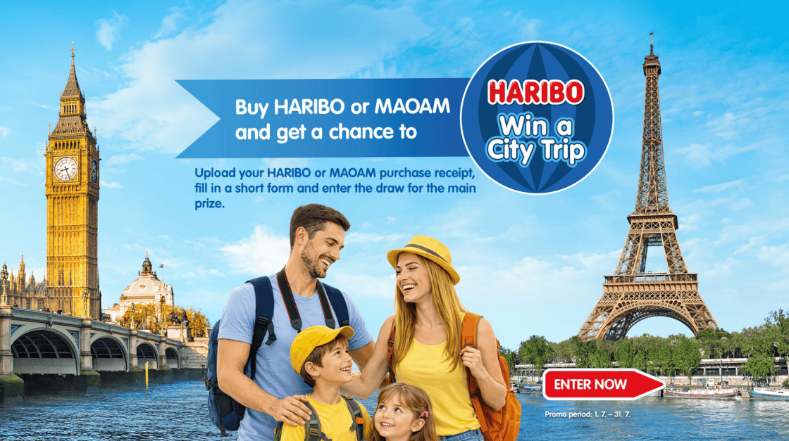 HARIBO - WIN A CITY TRIP